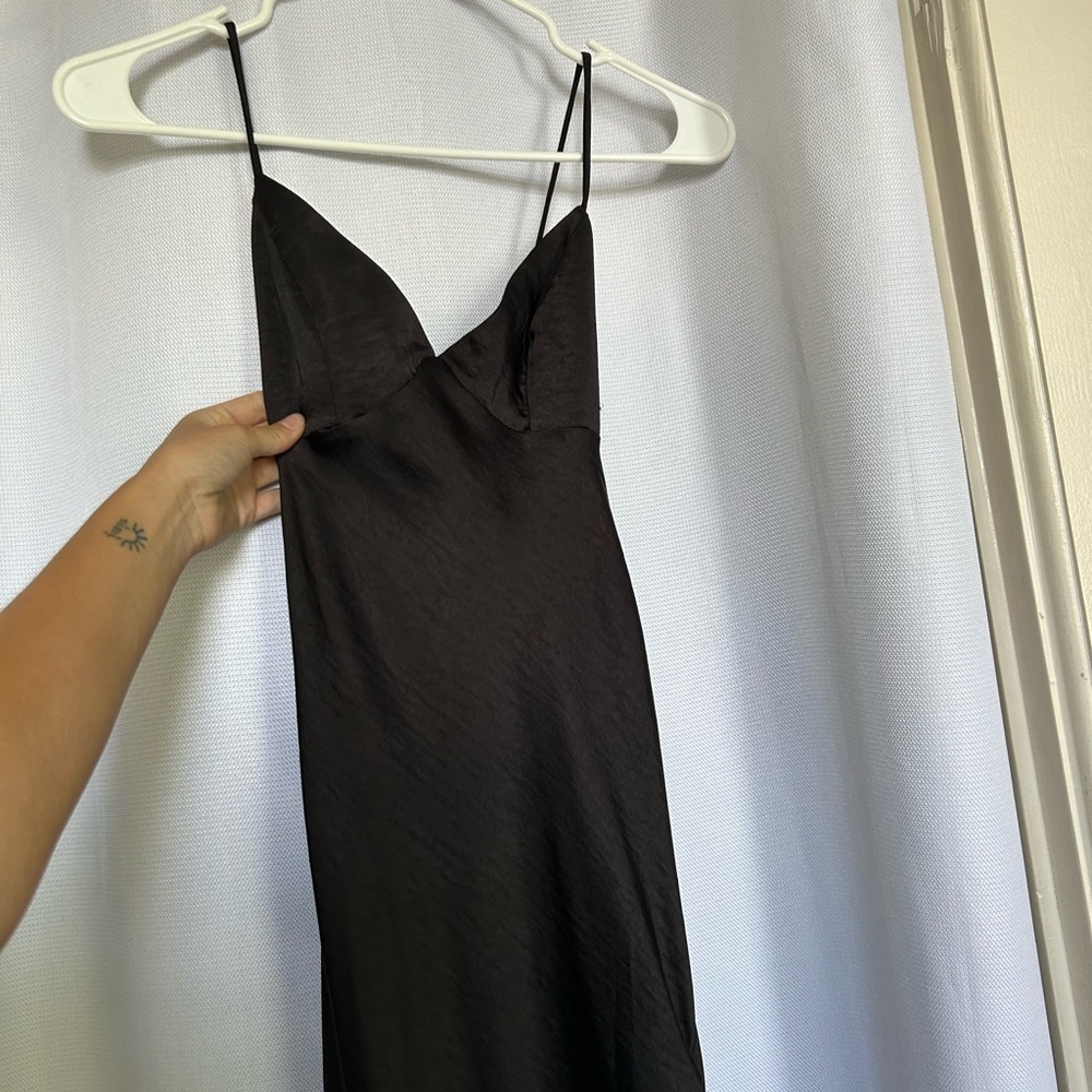 Gigi Midi Dress Black from Princess Polly US 0